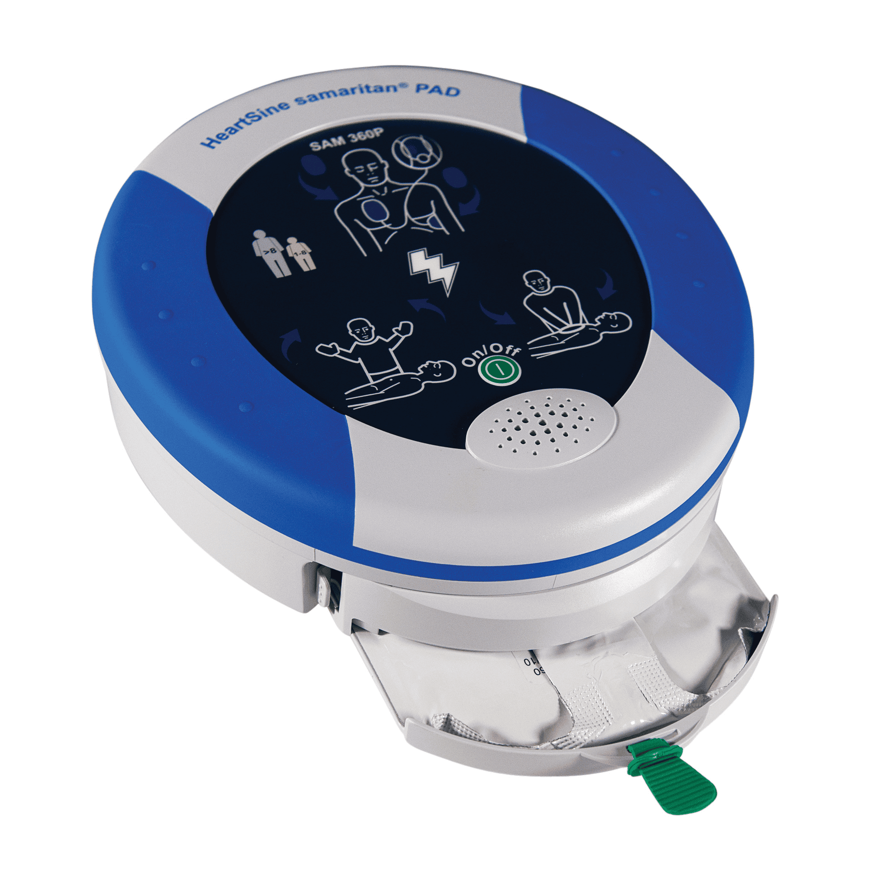 HeartSine 360P with Pad-Pak extended