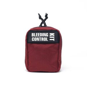 Front view of a closed Bleeding Control Kit