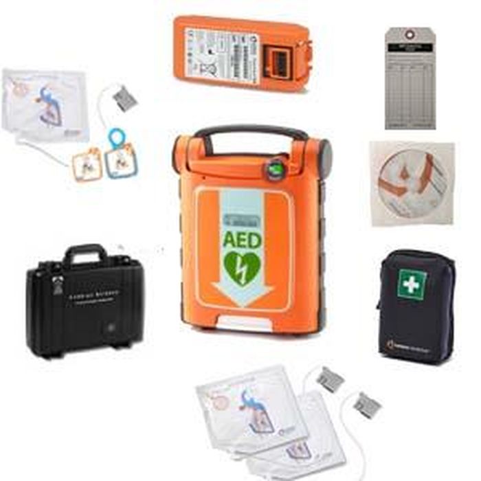 Cardiac Science Powerheart G5 Plus AED Vehicle Mobile Package